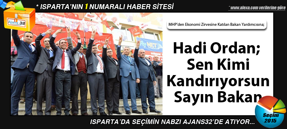 'Sen Kimi Kandırıyorsun Sayın Bakan'