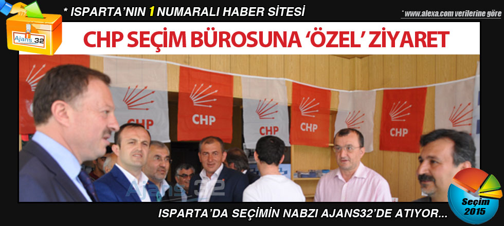 CHP Seçim Bürosuna Özel Ziyaret