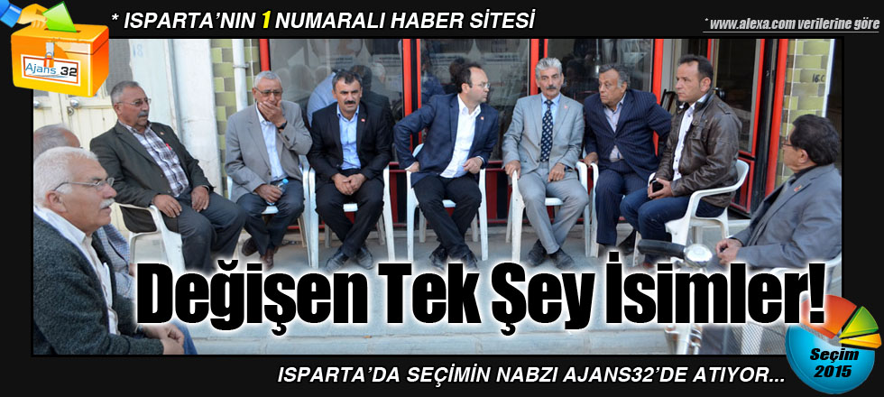 Şarkikarağaç’ta Değişen Tek Şey İsimler!