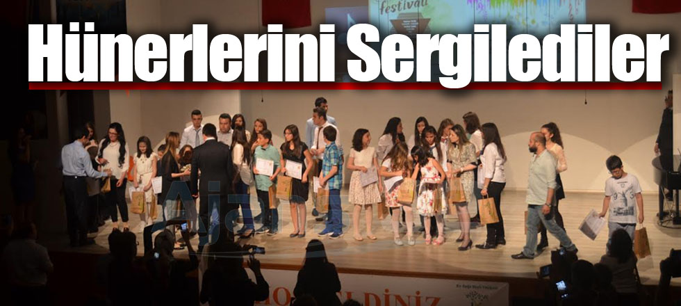 Genç Yetenekler Hünerlerini Sergiledi
