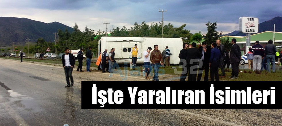 İşte Yaralıların İsimleri