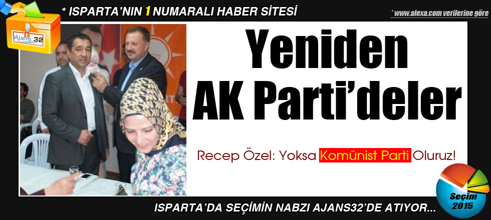 Yeniden AK Parti'deler