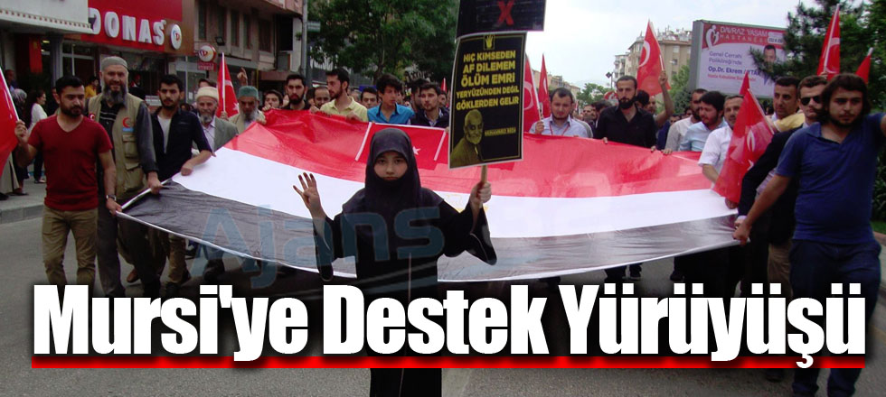Mursi'ye Destek Yürüyüşü
