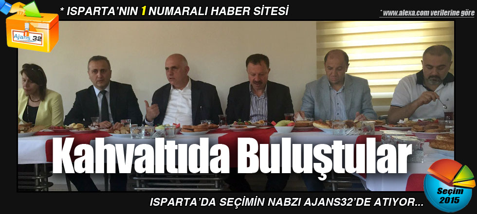 Kahvaltıda Buluştular