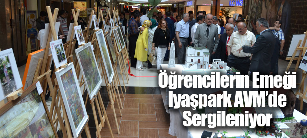 Öğrencilerin Emeği Iyaşpark AVM’de Sergileniyor