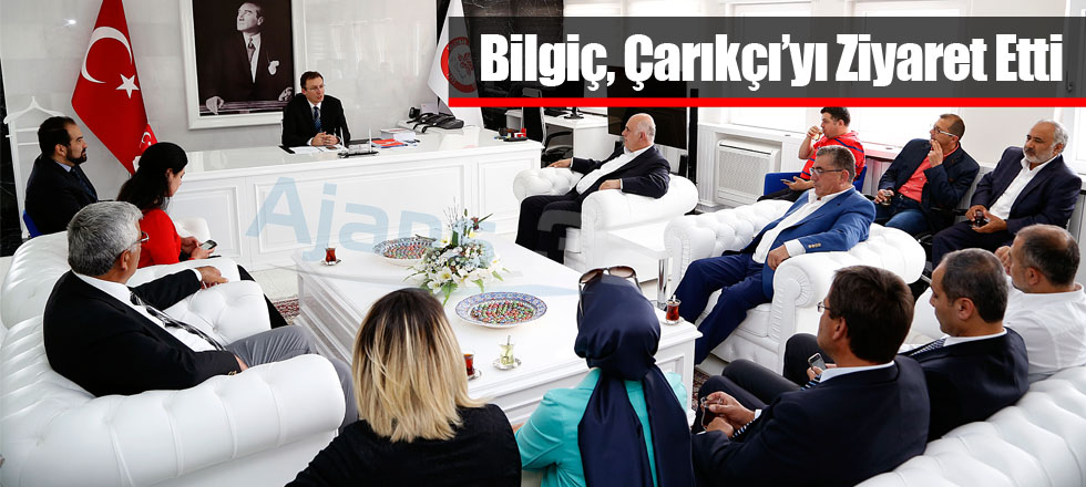 Bilgiç, Rektör Çarıkçı’yı Ziyaret Etti