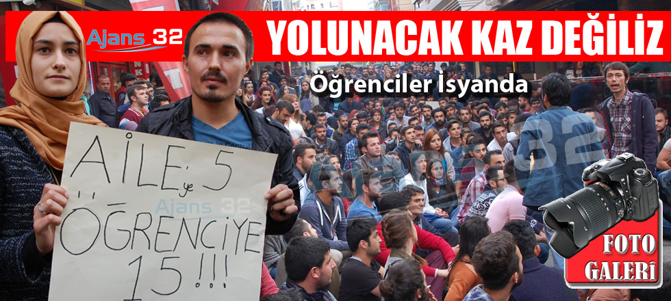 Öğrenciler İsyanda: Yolunacak Kaz Değiliz