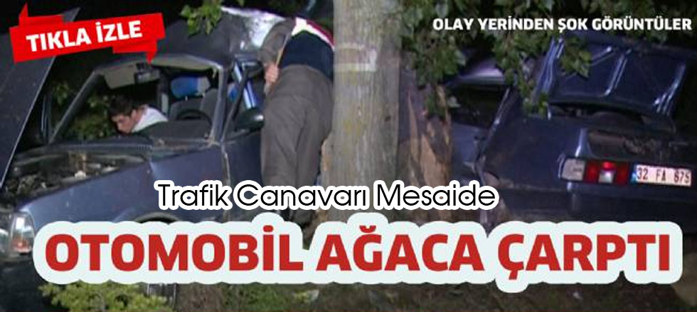 Trafik Canavarı Mesaideydi: 3 Yaralı