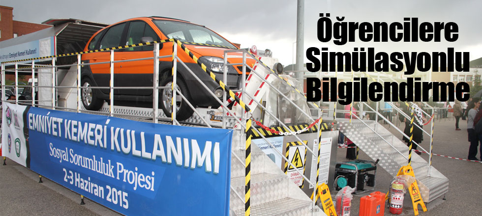 SDÜ'lü Öğrencilere Simülasyonlu Bilgilendirme