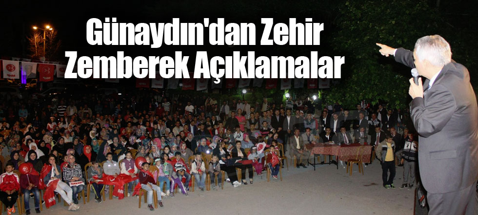 Günaydın'dan Zehir Zemberek Açıklamalar