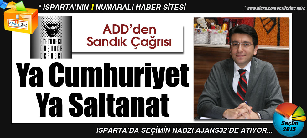 ADD'den Sandık Çağrısı