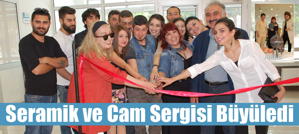 Seramik ve Cam Sergisi Büyüledi