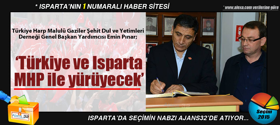 Türkiye ve Isparta MHP ile Yürüyecek