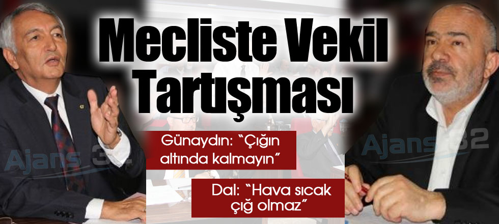 Mecliste Vekil Tartışması