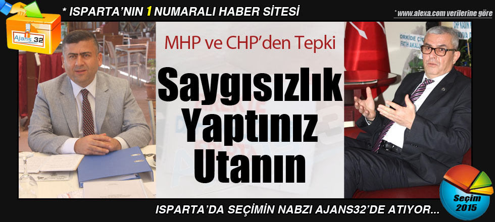 Saygısızlık Yaptınız Utanın