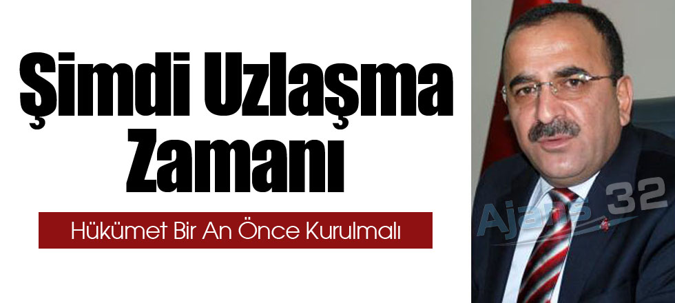 Şimdi Uzlaşma Zamanı
