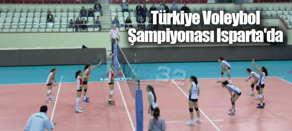 Türkiye Voleybol Şampiyonası Isparta'da