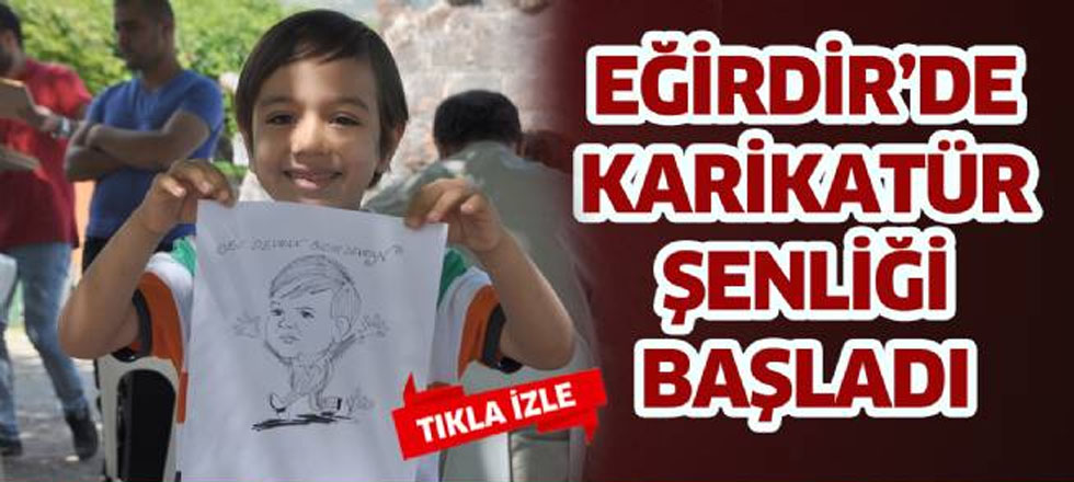 Eğirdir'de Karikatür Şenliği