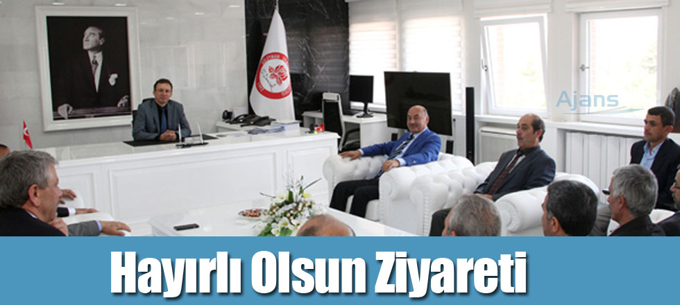 Rektör Çarıkçı'ya Hayırlı Olsun Ziyareti