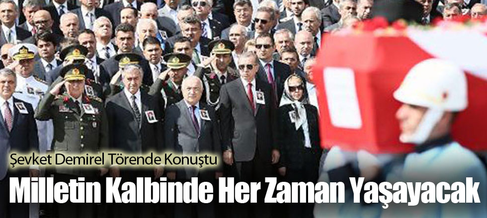Şevket Demirel Törende Konuştu