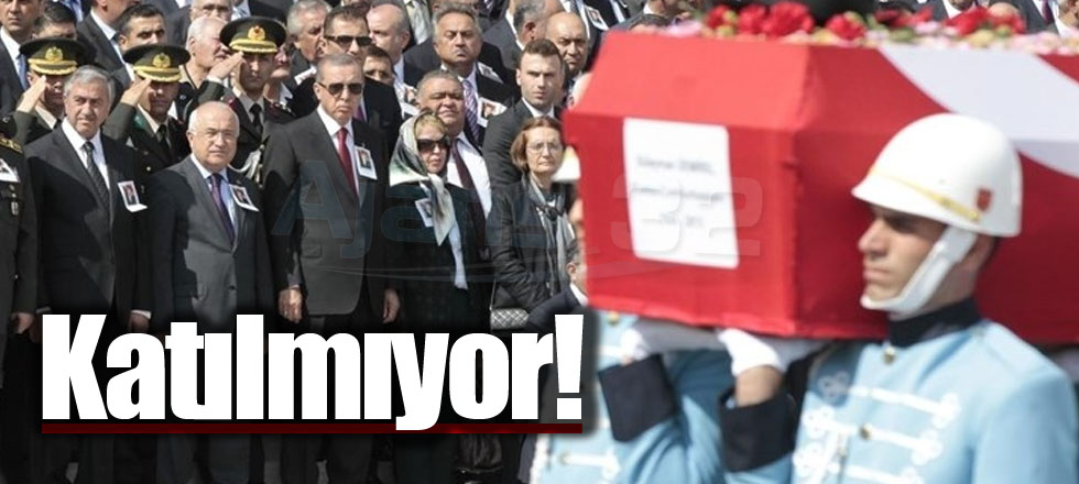 Katılmıyor!