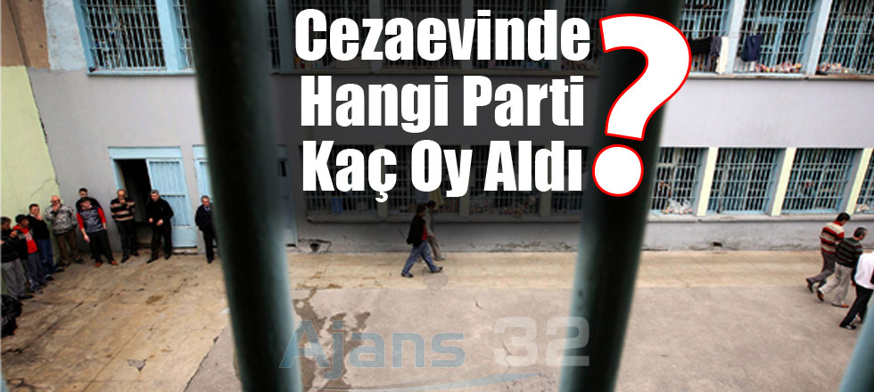 Cezaevinde Hangi Parti Kaç Oy Aldı?