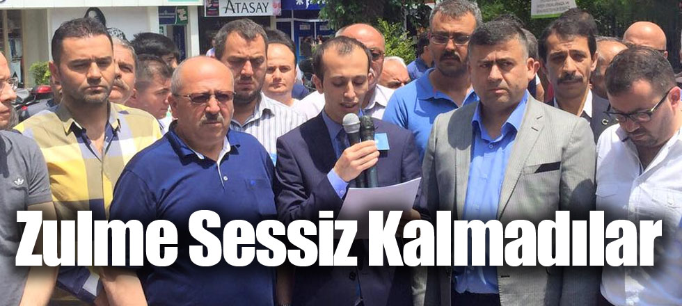 Zulme Sessiz Kalmadılar