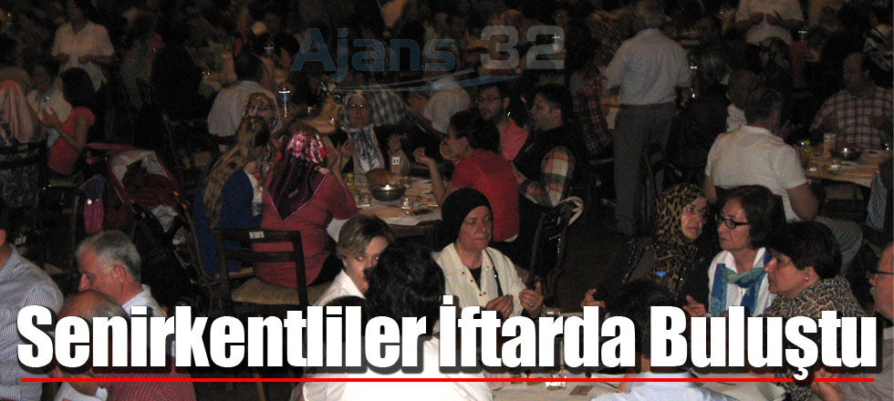 Senirkentliler İftarda Buluştu