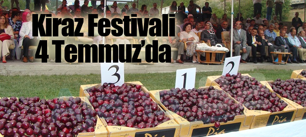 Uluborlu Kiraz Festivali 4 Temmuz’da