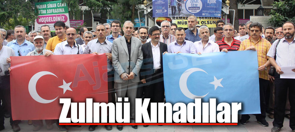 Zulmü Kınadılar