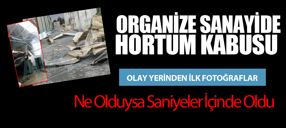 Organize Sanayide Hortum Kabusu