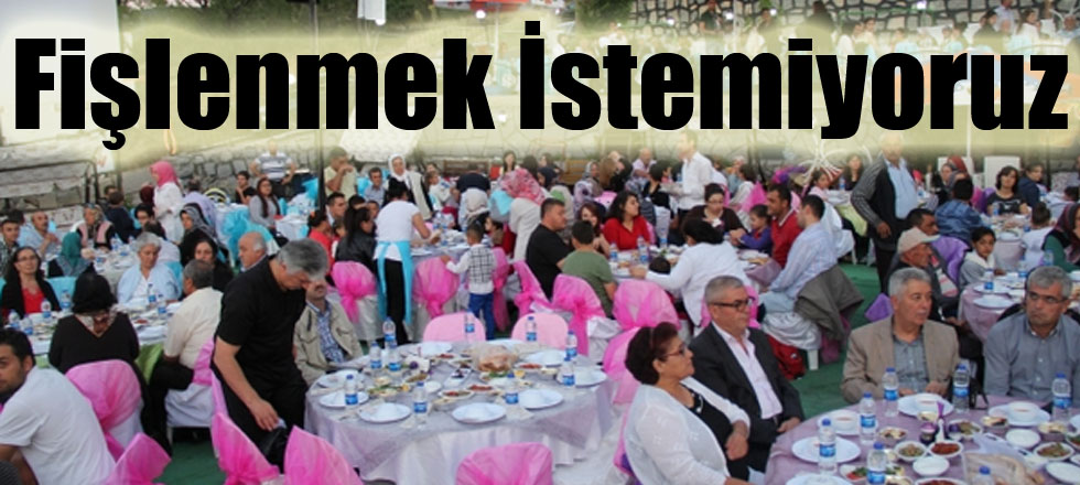 Fişlenmek İstemiyoruz