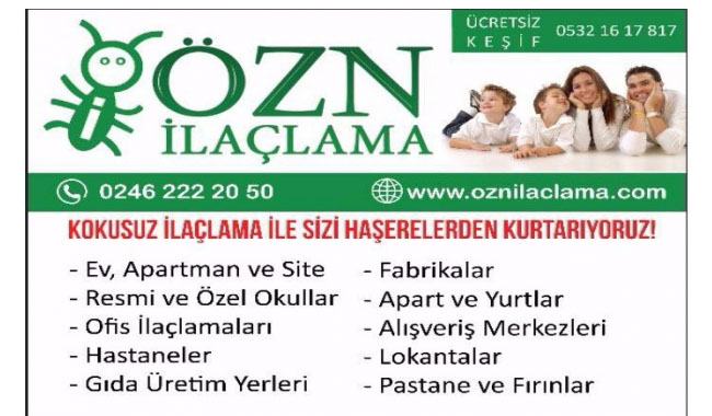 Haşerelerden Muzdaripseniz Telaşlanmayın