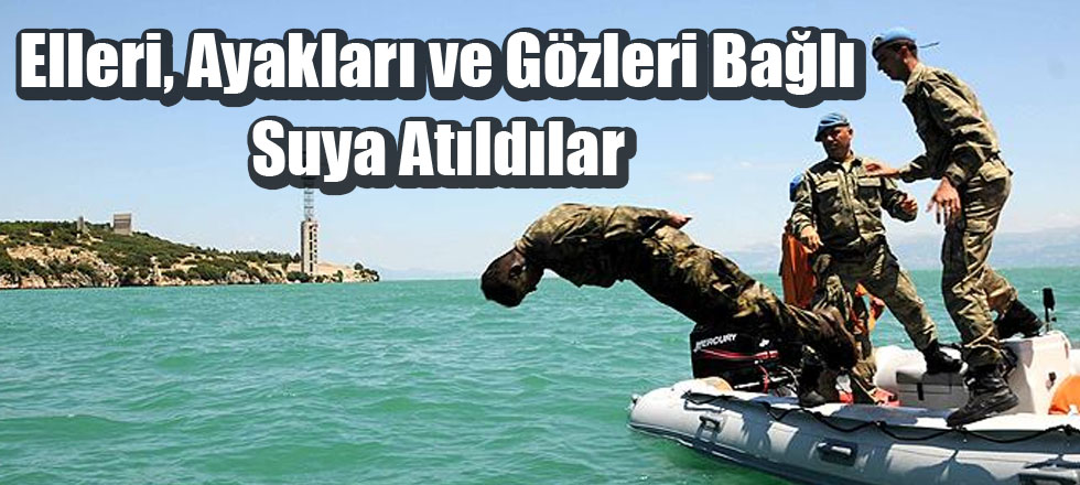 Elleri, Gözleri ve Ayakları Bağlı Suya Atıldılar