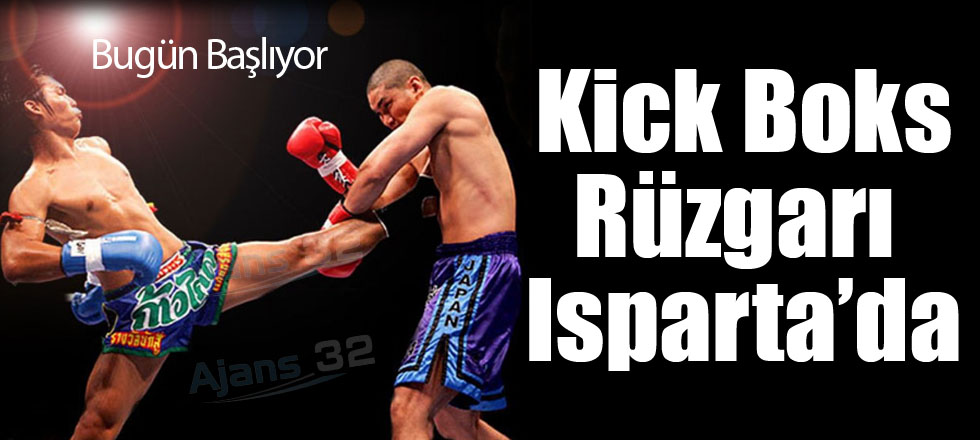 Kick Boks Rüzgarı Isparta'da