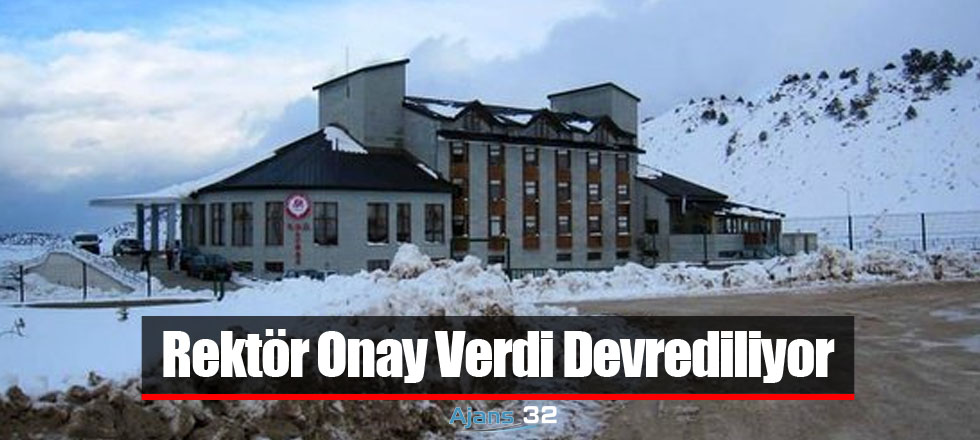 Rektör Onay Verdi Devrediliyor