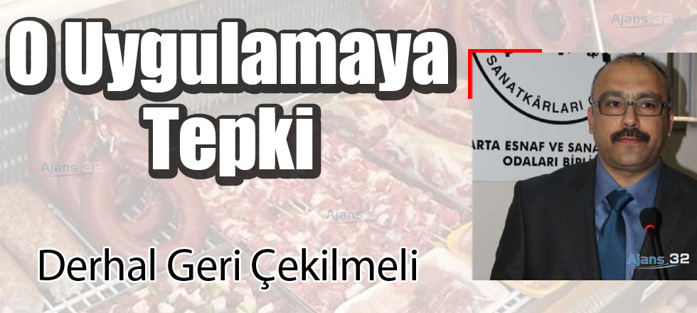 O Uygulamaya Tepki
