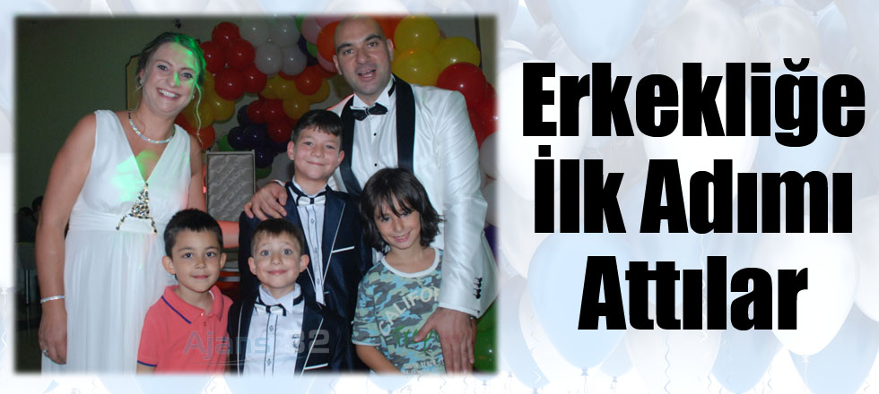 Erkekliğe İlk Adımı Attılar