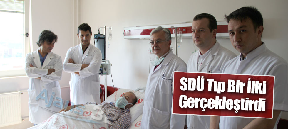 SDÜ Tıp Bir İlki Gerçekleştirdi