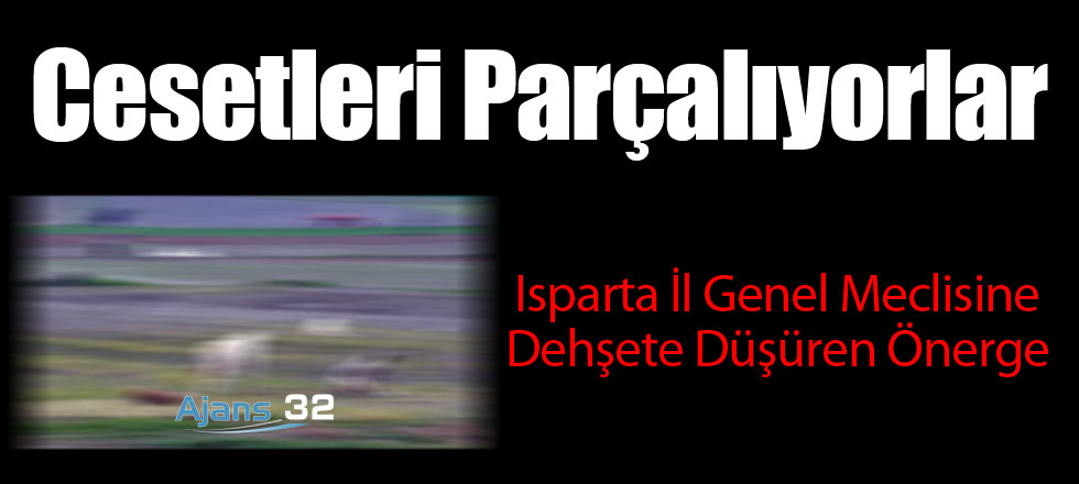 Cesetleri Parçalıyorlar