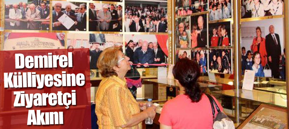 Demirel Külliyesine Ziyaretçi Akını