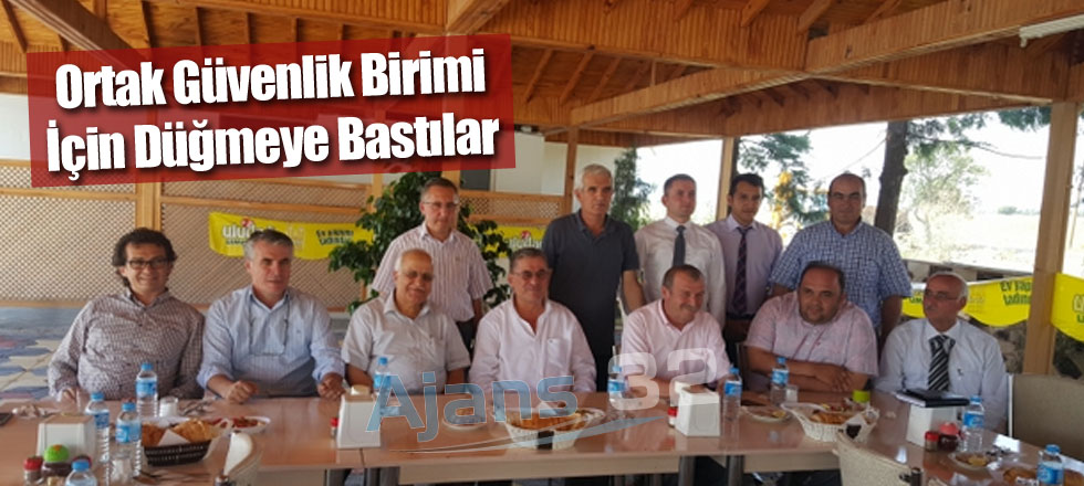 Ortak Güvenlik Birimi Oluşturulacak