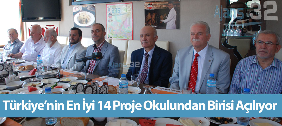 Türkiye’nin En İyi 14 Proje Okulundan Birisi Açılıyor