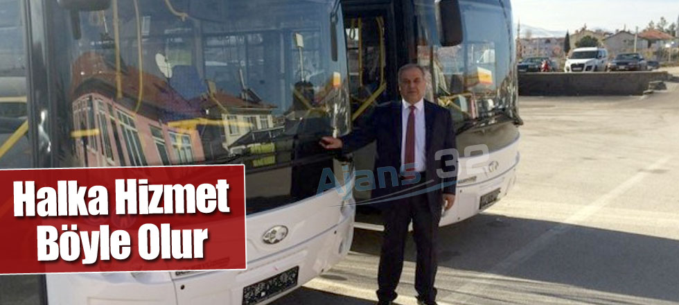 Halka Hizmet Böyle Olur