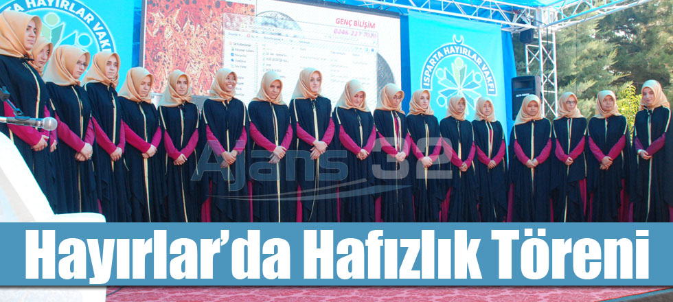 Hayırlar’da Hafızlık Töreni