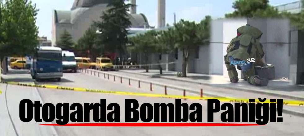 Otogarda Bomba Paniği!
