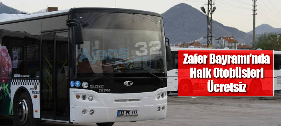 Zafer Bayramı'nda Halk Otobüsleri Ücretsiz
