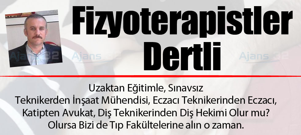 Fizyoterapistler Dertli