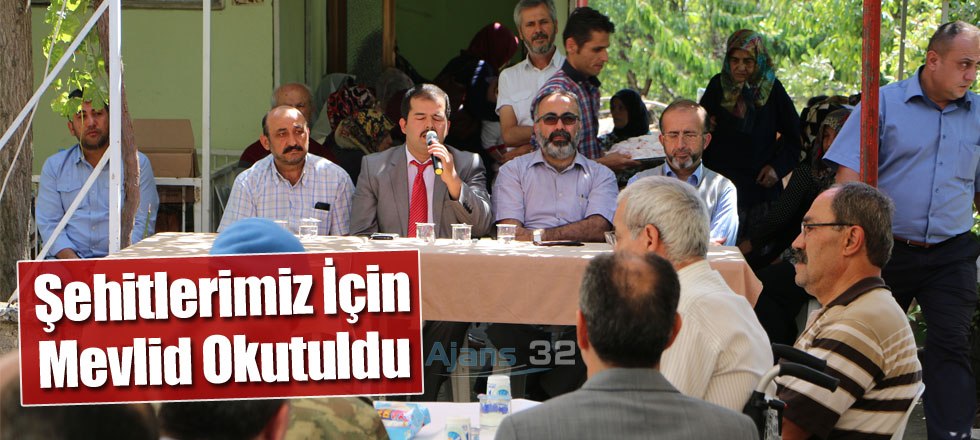 Şehitlerimiz İçin Mevlid-i Şerif Okutuldu