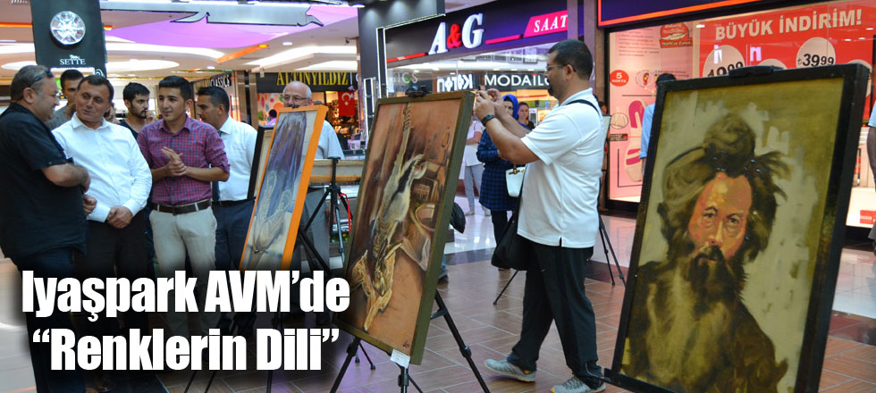 Iyaşpark AVM’de “Renklerin Dili”